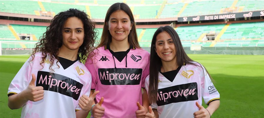 Miproven nuovo main sponsor del Palermo Women